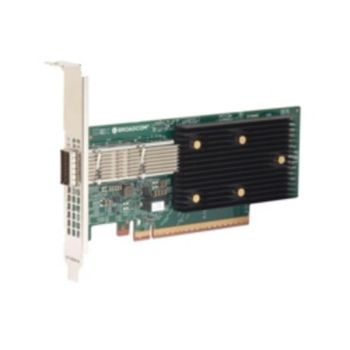 Tarjeta de Red Broadcom P1400GD PCI Express 400GbE Low Profile QSFP