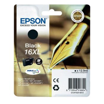 Epson T1631 Cartucho XL Negro WF-2010/2510/2520/2530/2540