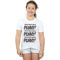 the big bang theory camiseta knock knock para nina