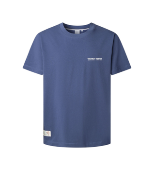 Pepe Jeans para hombre. PM5010294 Camiseta Sean marino (M), Casual, Algodón, Manga corta