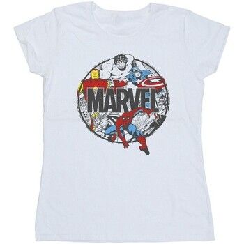 Marvel Camiseta Character Circle para mujer