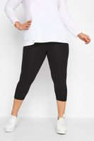 leggings tobilleros negros en algodon y elastano mujer curvy y tallas grandes yours for good