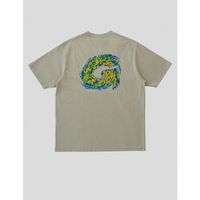 gramicci camiseta camiseta hurricane tee beige para hombre
