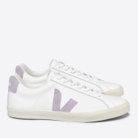 veja womens esplar logo-appliqued leather and suede trainers - uk 8