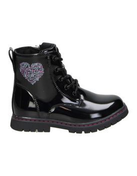 Botines Militares Negros De Charol Ñakos 8006 30