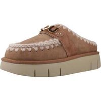 mou zuecos bounce clog metal logo para mujer