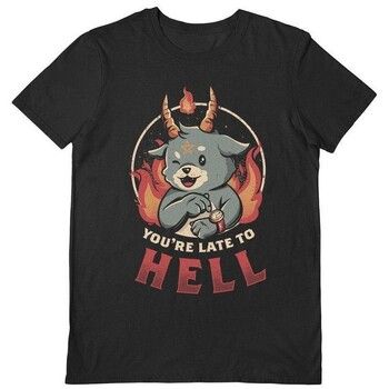 Eduely Camiseta You're Late To Hell para hombre