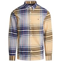 tommy hilfiger camisa manga larga mw0mw35773 para hombre