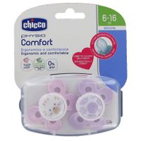 chicco chupete physio comfort silicona 6-16m nina