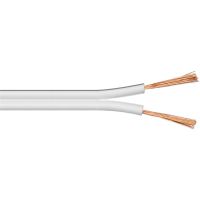 goobay cable para altavoz 2x25mm 10m blanco
