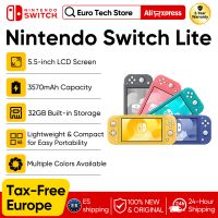 consola de juegos portatil nintendo switch lite liviana y portatil controlador joy con integrado opcion de varios colores