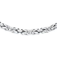 brazalete de eslabones de plata 925 25 mm