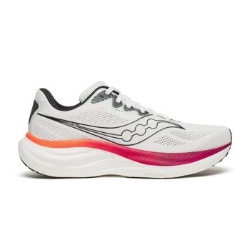 Zapatillas Saucony Ride 19 Blanco Morado SS26, Talla 46 - EUR