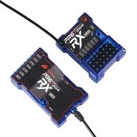 bayckrc pr6 24ghz elrs receptor de 6ch 10mw de baja latencia para avion rc de ala fija coche rc barco
