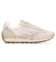 carmela para mujer 16321302-beige zapatillas 163213 marron 39 plano cordones casual