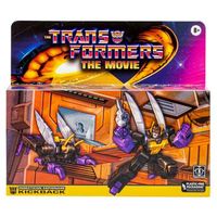 transformers retro - transformers la pelicula - kickback - figura - transformers  - 8 ano