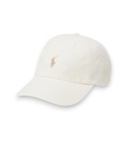 polo ralph lauren para mujer 211912843051 la iconica gorra ball de chino de algodon blanco roto osfa casual