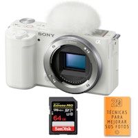 zv-e10 blanco cuerpo  1 sandisk 64gb extreme pro uhs-i sdxc 170 mbs  pdf  pulgadas pulgadas20 tecnicas para mejor