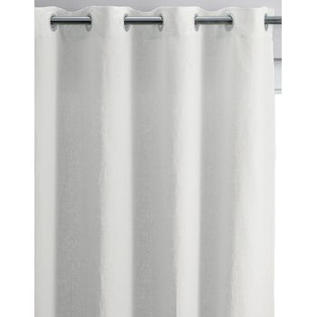 Cortina De Lino Zeff Blanco - 140 X 280 Cm