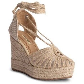 Corina Zapatos de tacón ESPARTO TRENZADA ATADA para mujer