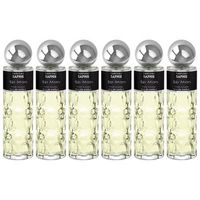 pack de 6 eau de parfum hombre saphir sp man 200 ml