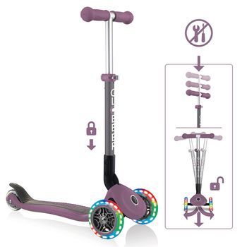 Patinete Globber Primo, Con Ruedas Luminosas