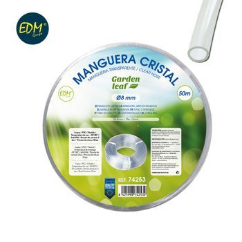 Manguera Cristal Ø Interior 8mm Ø Exterior 12mm Rollo 50mts