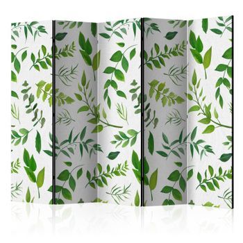 Biombo - Green Twigs Ii (225x172 Cm)