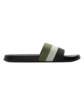 de CHAMPION CHANCLAS ALL AMERICAN SLIDE NEGRO VERDE S22049-KK004 HOMBRE MULTICOLOR