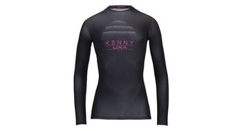 Maillot kenny charger de manga larga para mujer negro