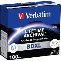 disco optico verbatim bd-xl m-disc 100 gb 5 unidades
