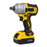 llave de impacto inalambrica klack 350w brushless r 3000 rpm y 300 nm con vasos de impacto