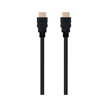 Cable HDMI Ewent EC1341 3 m UHD 4K 2.0 Macho-Macho Oro ARC 3D Negro