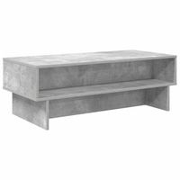 mesa de centro 100x46x35 cm madera - gris