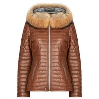 oakwood abrigo de plumas mandy para mujer