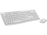 pack teclado  raton - logitech mk295 silent inalambrico usb teclas acceso directo numerico tecnologia silent touch alcance 10 m blanco