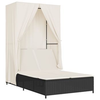 197x104x193 Cm Ratán - Negro