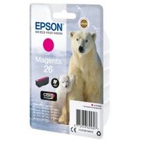 epson polar bear tinta magenta 26 claria premium oso polar