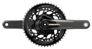 Platos y bielas sram force d2 dub 50 37 dientes 2x12v negro  sin caja