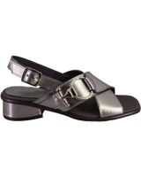 de barminton 10532 sandalias de mujer piel plomo