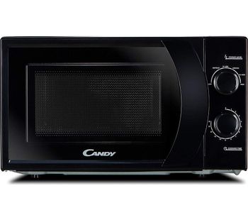 CMW 2070B-UK Compact Solo Microwave - Black, Black