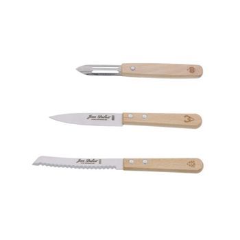 Jean Dubost Juego De Cuchillos De Cocina Tradicionales De 3 Piezas - Cb10a250d80273