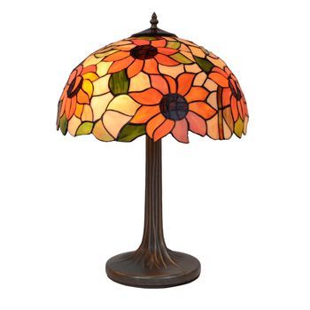 Sobremesa Tiffany Base Árbol Serie Diamond D-40cm