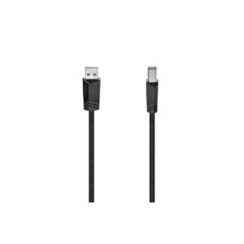 Cable USB Hama 00200602 USB 2.0 1,5 m USB A a USB B Negro
