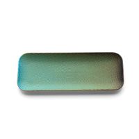 plato de ceramica en color laguna 36x14x25 cm