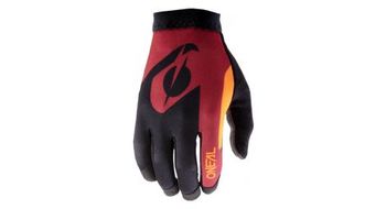 Guantes o  39 neal amx altitude long rojo   naranja