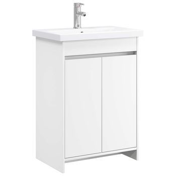 Juego De Muebles De Baño Blanco 61 X 40 X 84,5 Cm Vidaxl