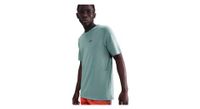 maillot de manga corta nike solar chase verde  hombre