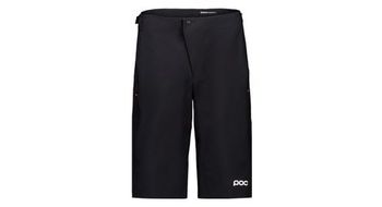 Pantalones cortos de ciclismo de montana poc motion negros para mujer