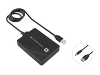hub usb30 conceptronic hubbies11b 4 puertos y cable de 90cm